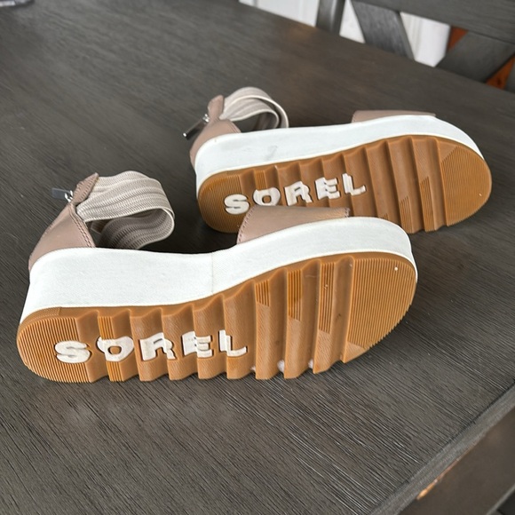 Sorel wedge sandals size 6 - Picture 4 of 8